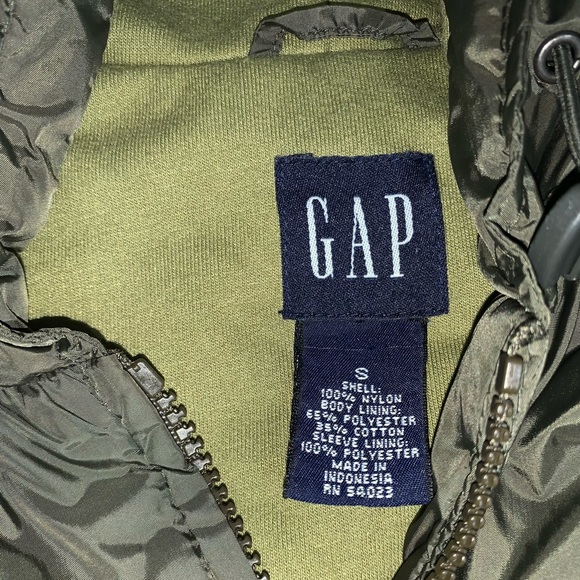 3 for 22!💎 GAP Woman’s Bomber Jacket with Hoodie - Picture 3 of 4